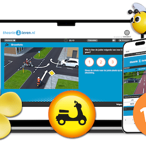 15x Scooter/Bromfiets Theorie Examen Oefenen